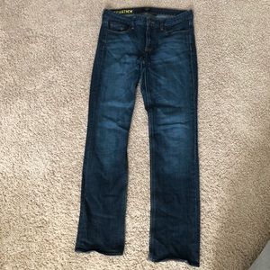 J. Crew Matchstick denim jeans